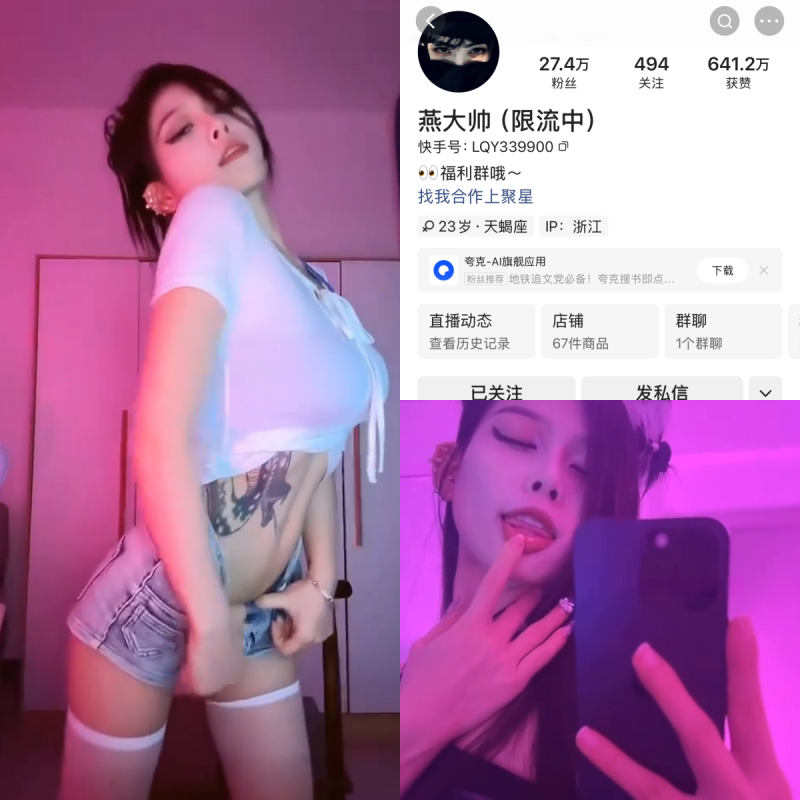 快手燕大帅私人定制【主播全套定制】-幻宇星球网页版